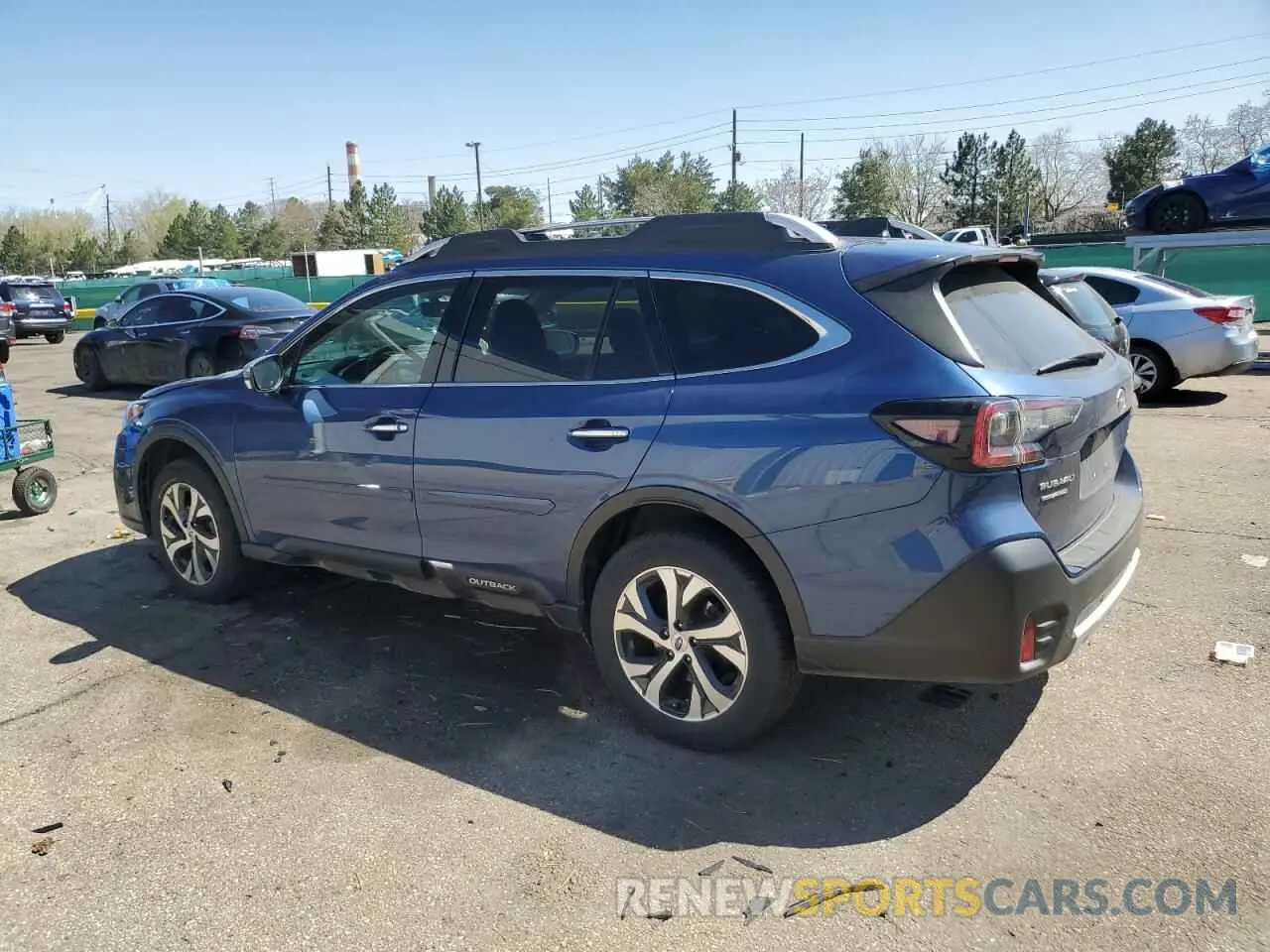 2 fotografías del automóvil dañado 4S4BTAPC5M3215461 SUBARU OUTBACK 2021