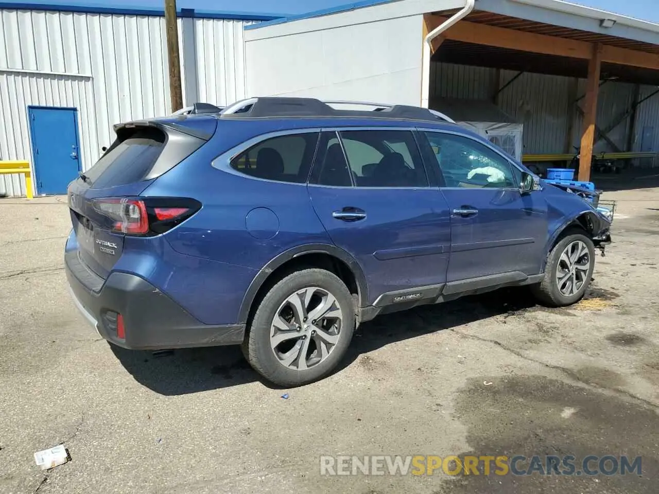 3 fotografías del automóvil dañado 4S4BTAPC5M3215461 SUBARU OUTBACK 2021