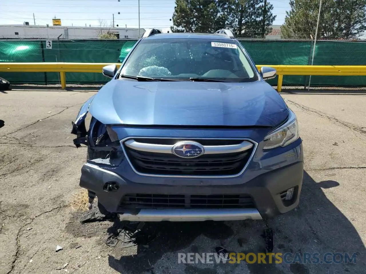 5 fotografías del automóvil dañado 4S4BTAPC5M3215461 SUBARU OUTBACK 2021