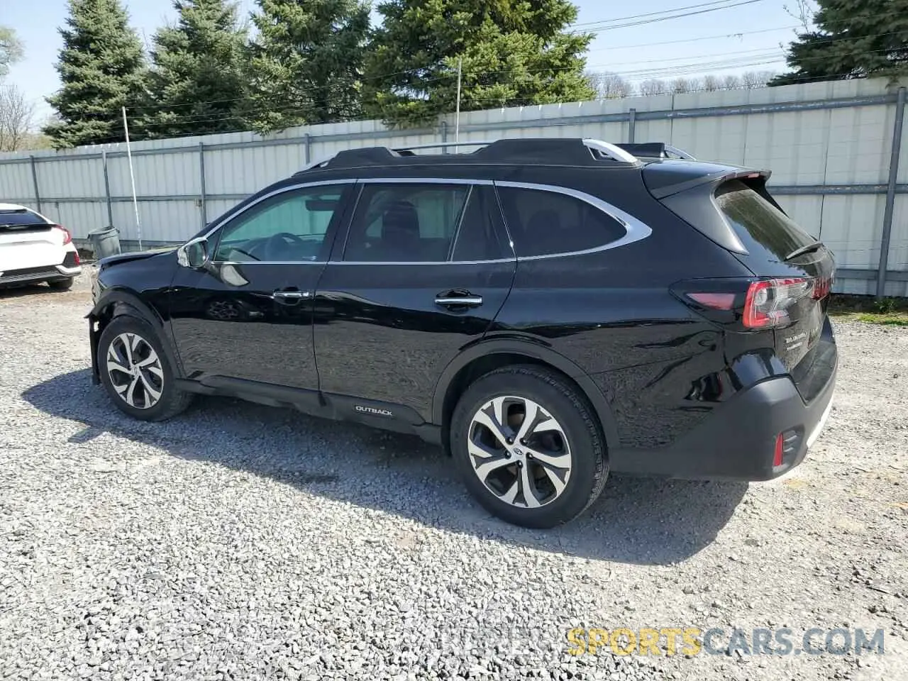 2 fotografías del automóvil dañado 4S4BTAPC9M3106971 SUBARU OUTBACK 2021