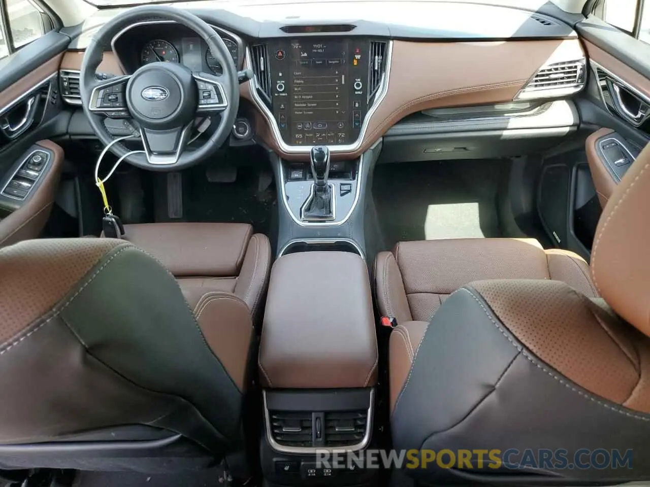 8 fotografías del automóvil dañado 4S4BTAPC9M3106971 SUBARU OUTBACK 2021