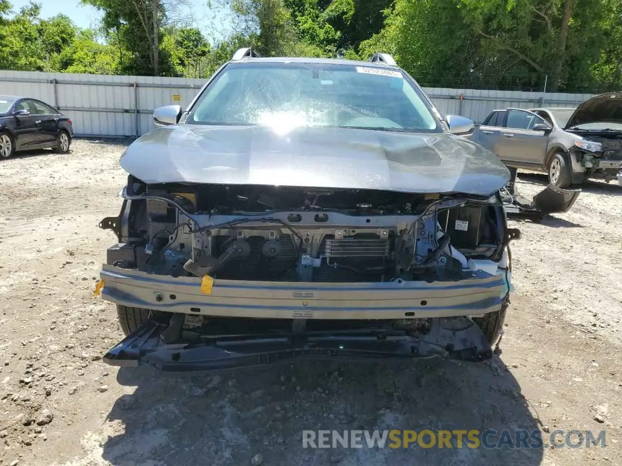 5 fotografías del automóvil dañado 4S4BTAPCXM3129191 SUBARU OUTBACK 2021
