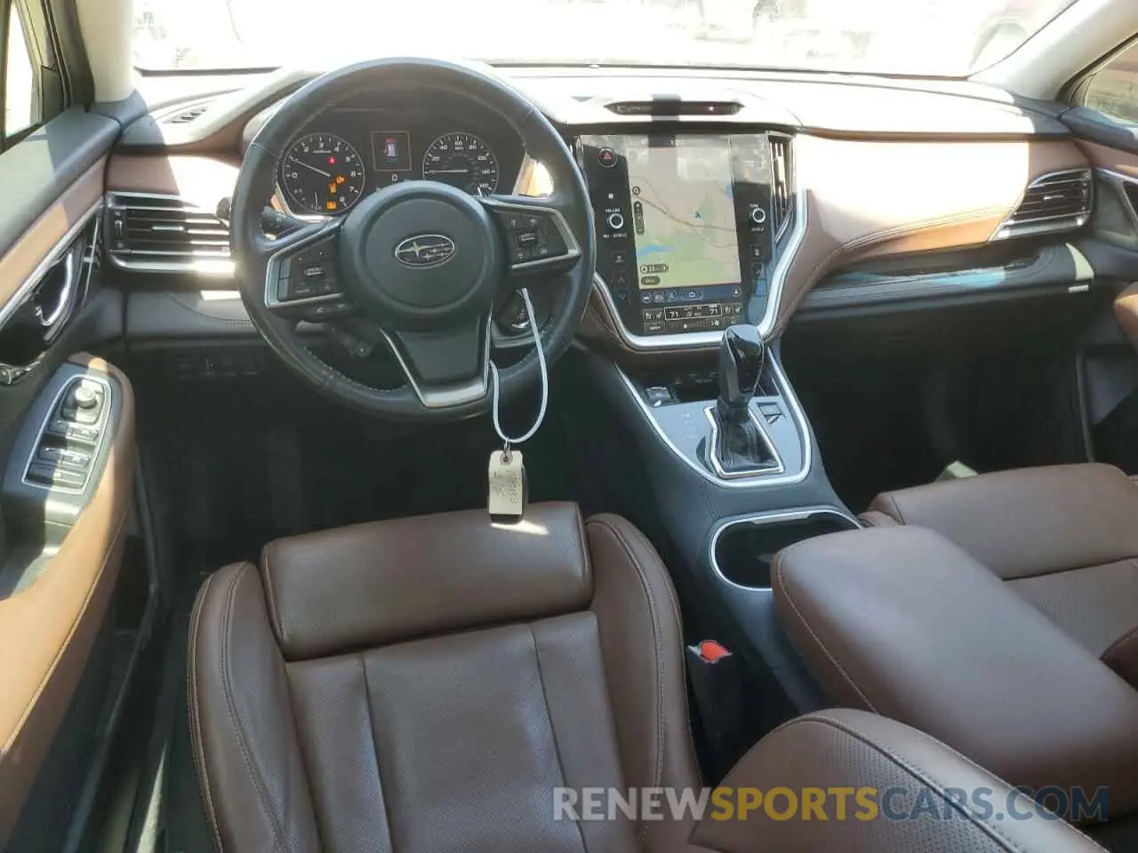 8 fotografías del automóvil dañado 4S4BTAPCXM3129191 SUBARU OUTBACK 2021