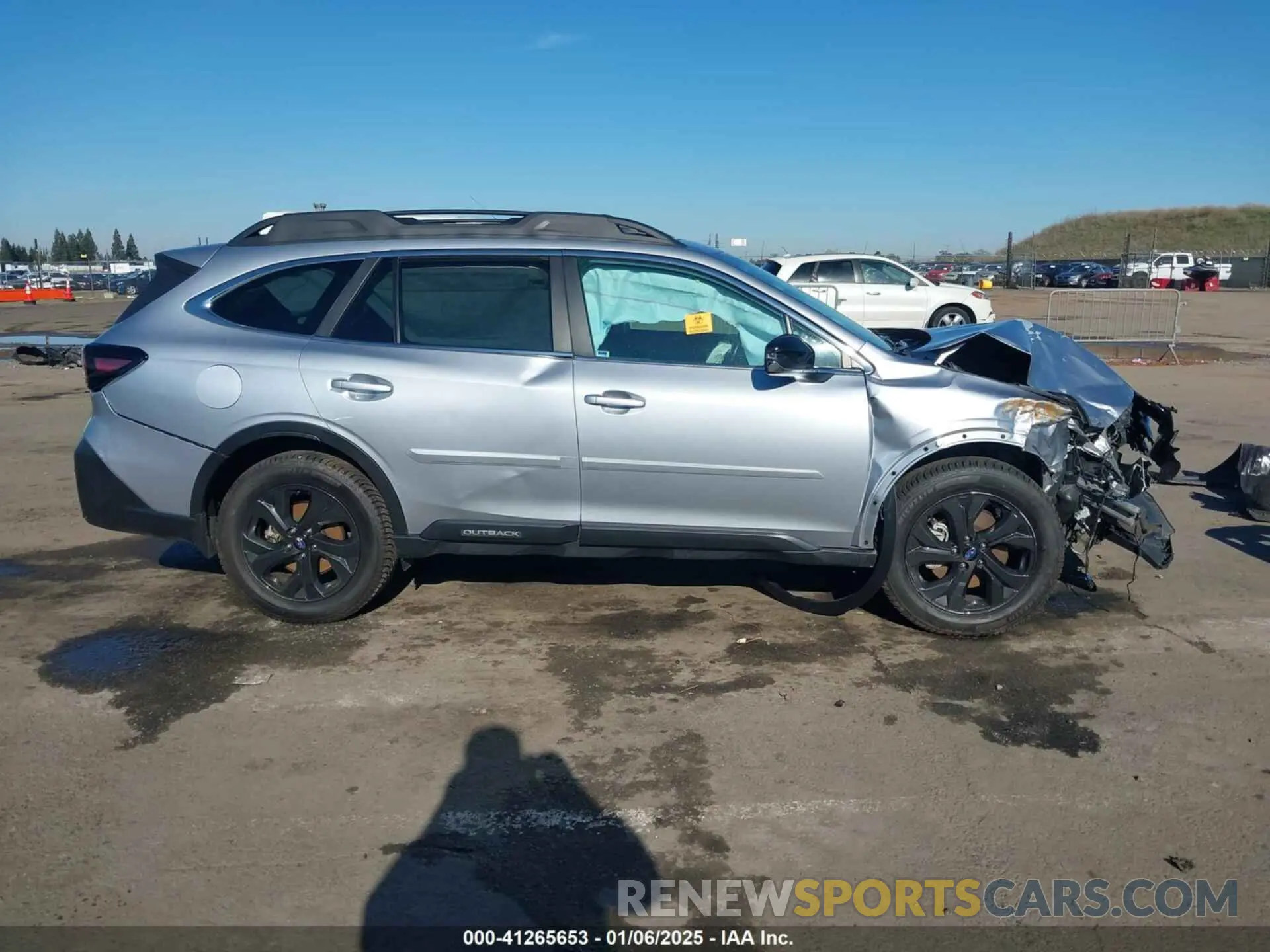 14 fotografías del automóvil dañado 4S4BTGLD4M3193275 SUBARU OUTBACK 2021