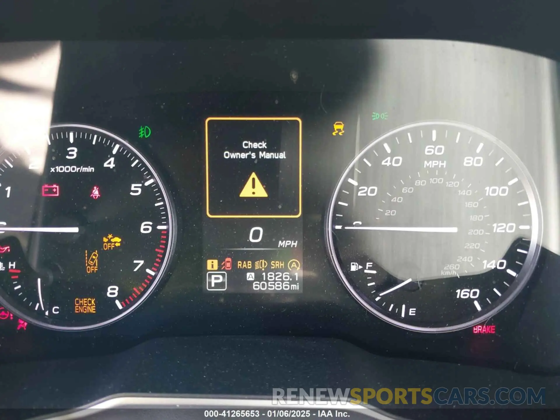 7 fotografías del automóvil dañado 4S4BTGLD4M3193275 SUBARU OUTBACK 2021
