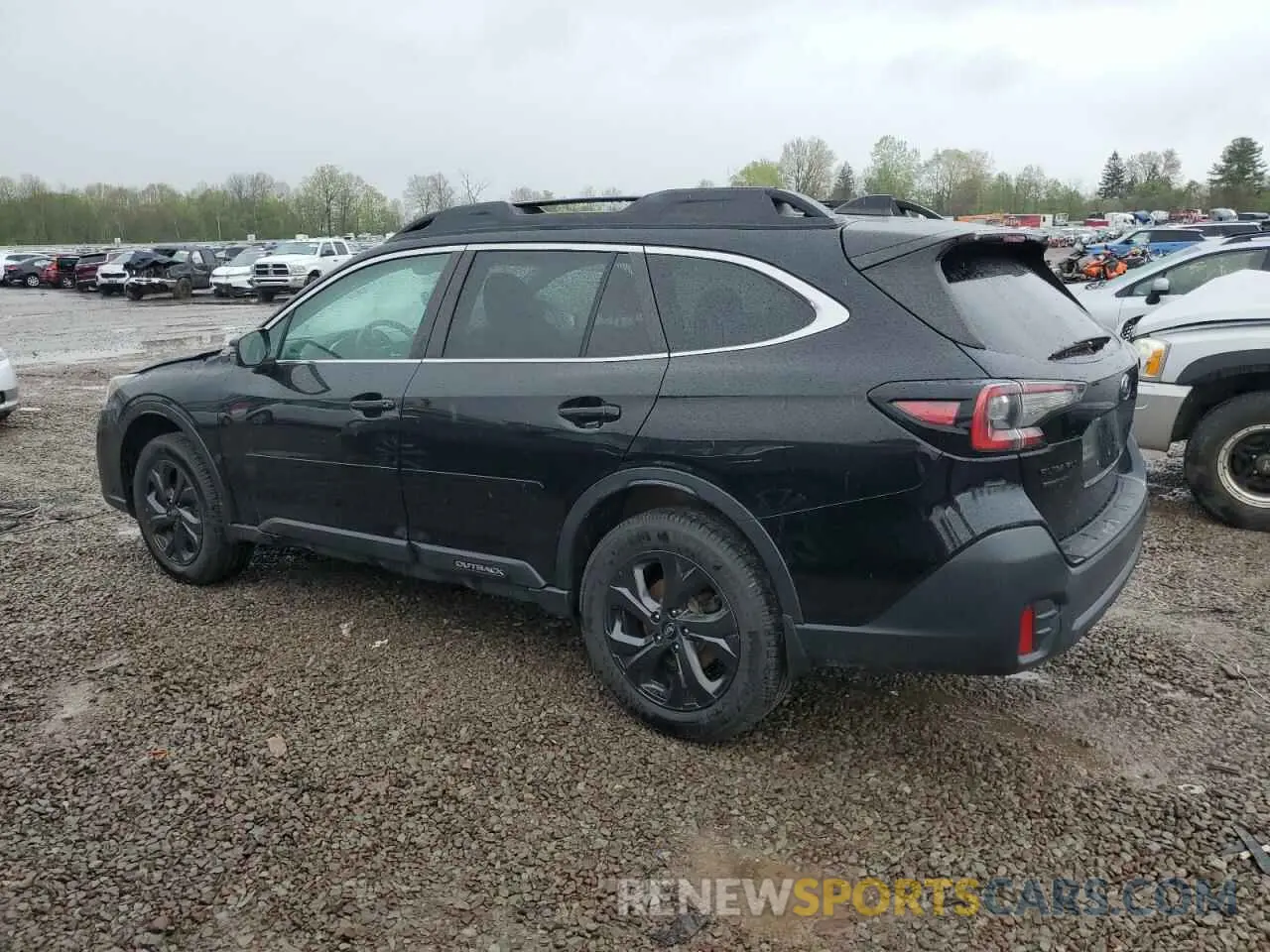 2 fotografías del automóvil dañado 4S4BTGLD8M3111418 SUBARU OUTBACK 2021