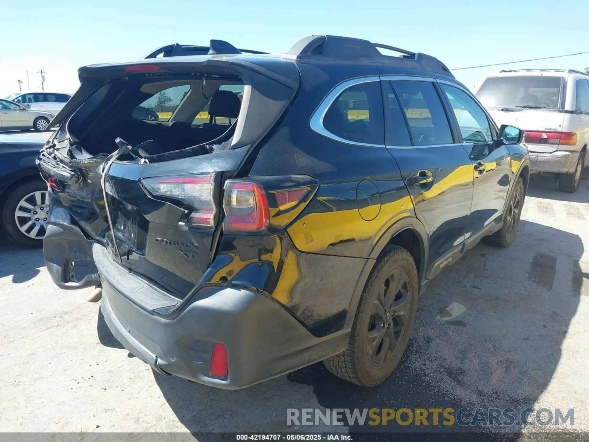 4 fotografías del automóvil dañado 4S4BTGLD9M3166816 SUBARU OUTBACK 2021
