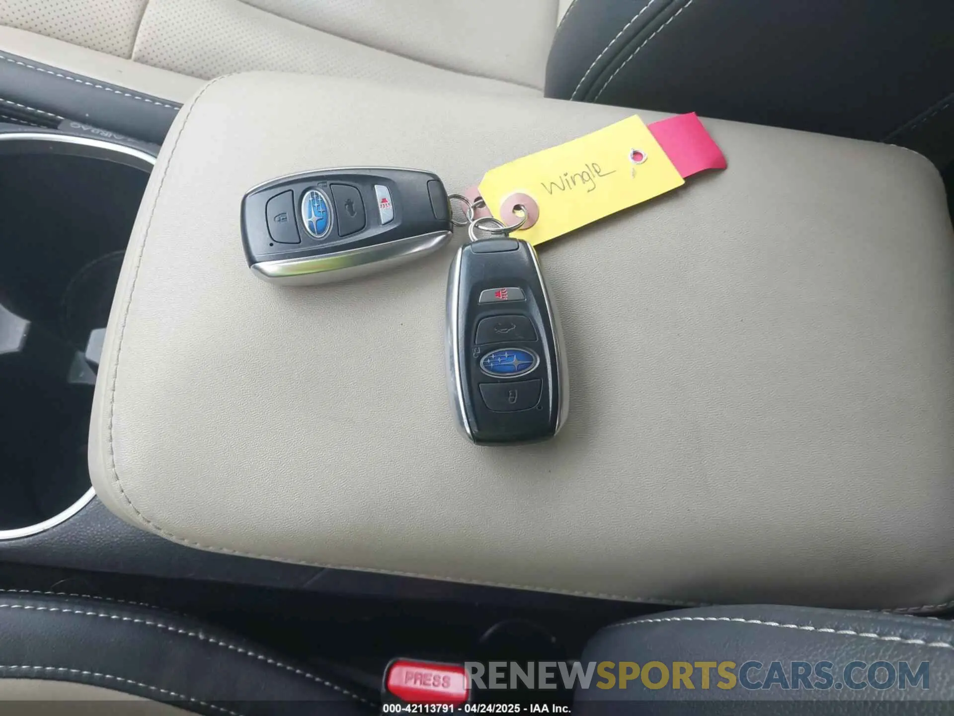 11 fotografías del automóvil dañado 4S4BTGND2M3141284 SUBARU OUTBACK 2021
