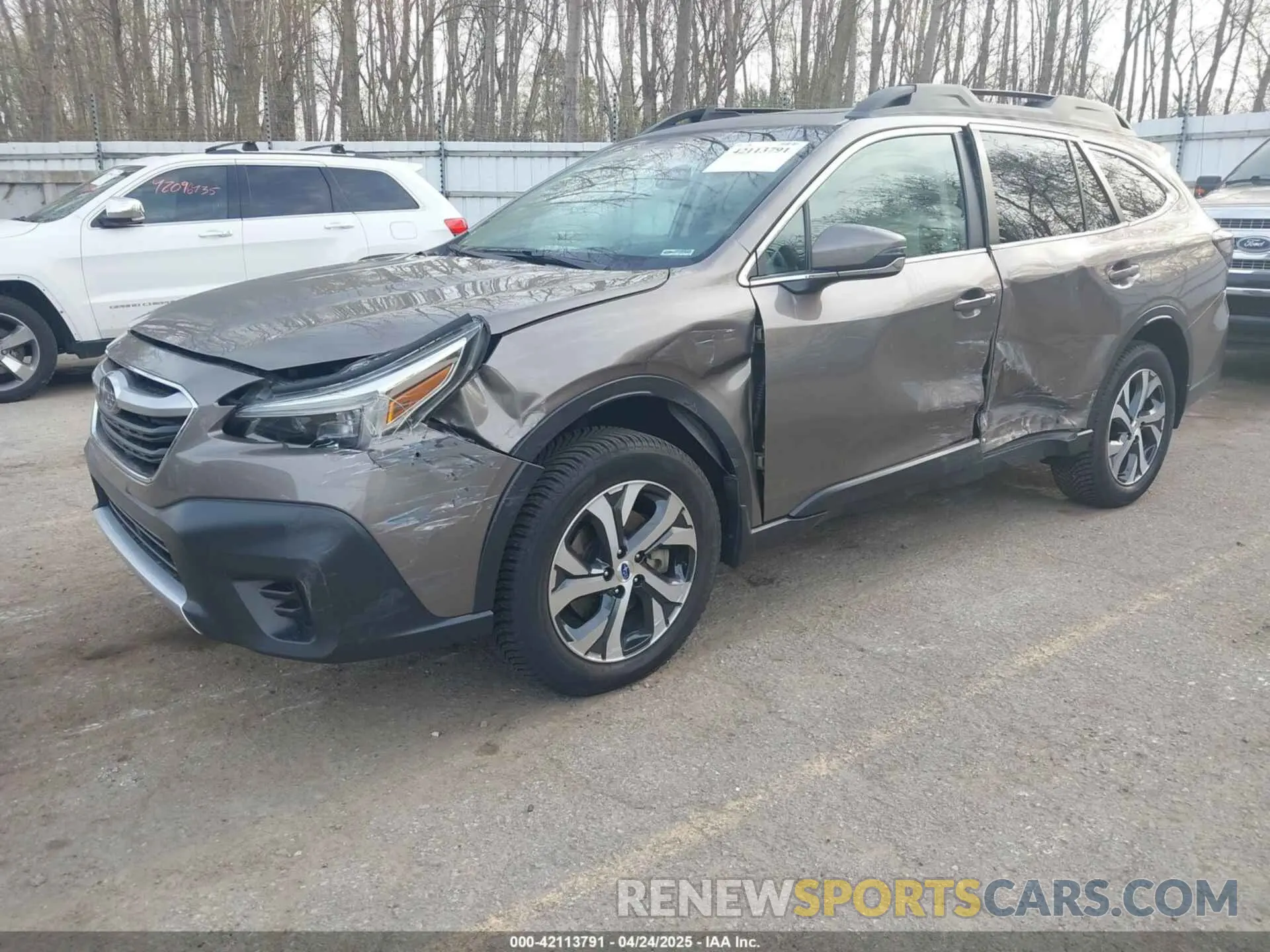 2 fotografías del automóvil dañado 4S4BTGND2M3141284 SUBARU OUTBACK 2021