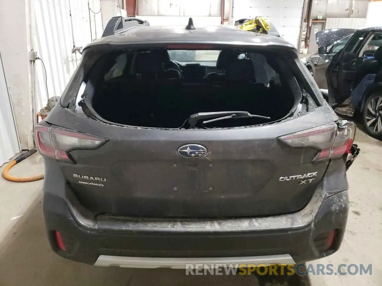 6 fotografías del automóvil dañado 4S4BTGND3M3159454 SUBARU OUTBACK 2021