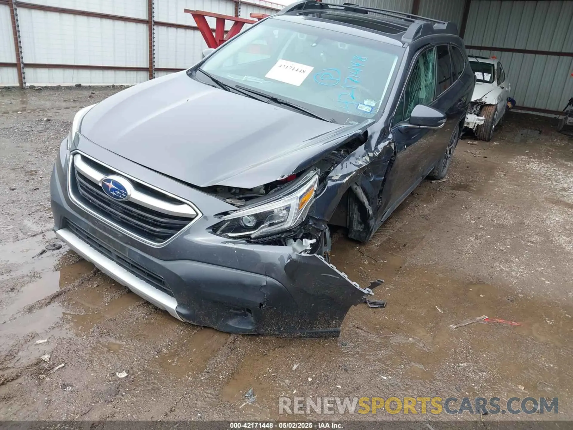 2 fotografías del automóvil dañado 4S4BTGND4M3159270 SUBARU OUTBACK 2021