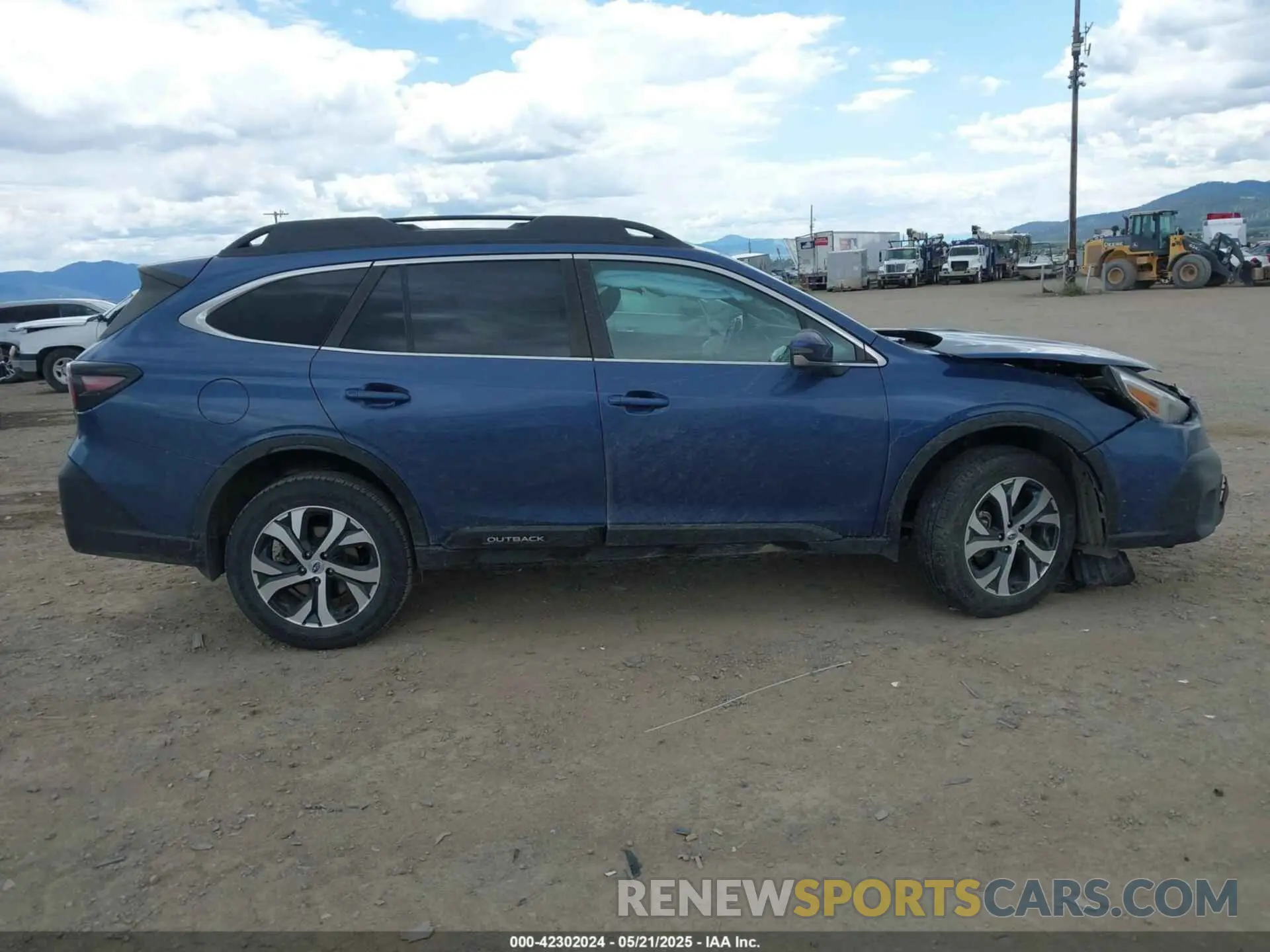 14 fotografías del automóvil dañado 4S4BTGND4M3224537 SUBARU OUTBACK 2021