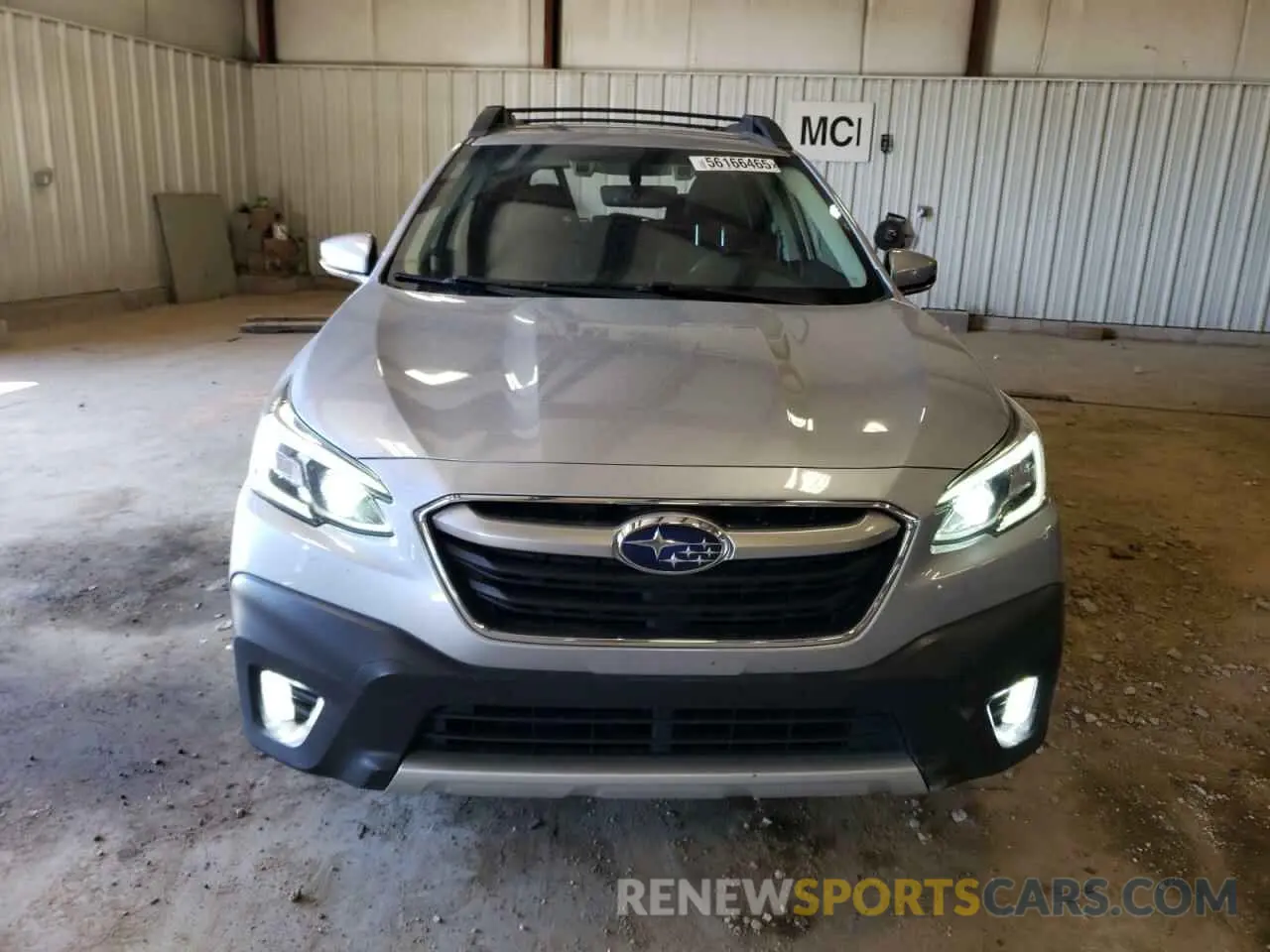 5 fotografías del automóvil dañado 4S4BTGND8M3108662 SUBARU OUTBACK 2021