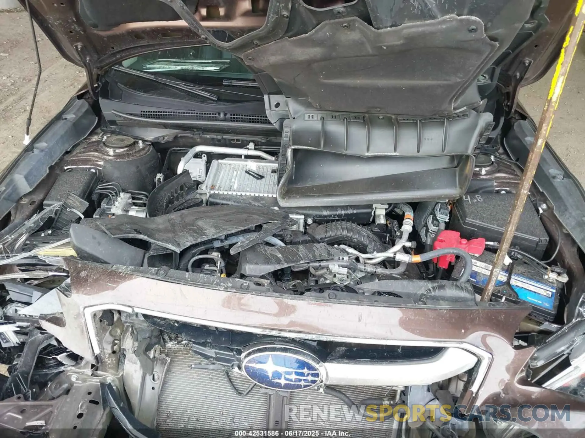 10 fotografías del automóvil dañado 4S4BTGND8M3207580 SUBARU OUTBACK 2021