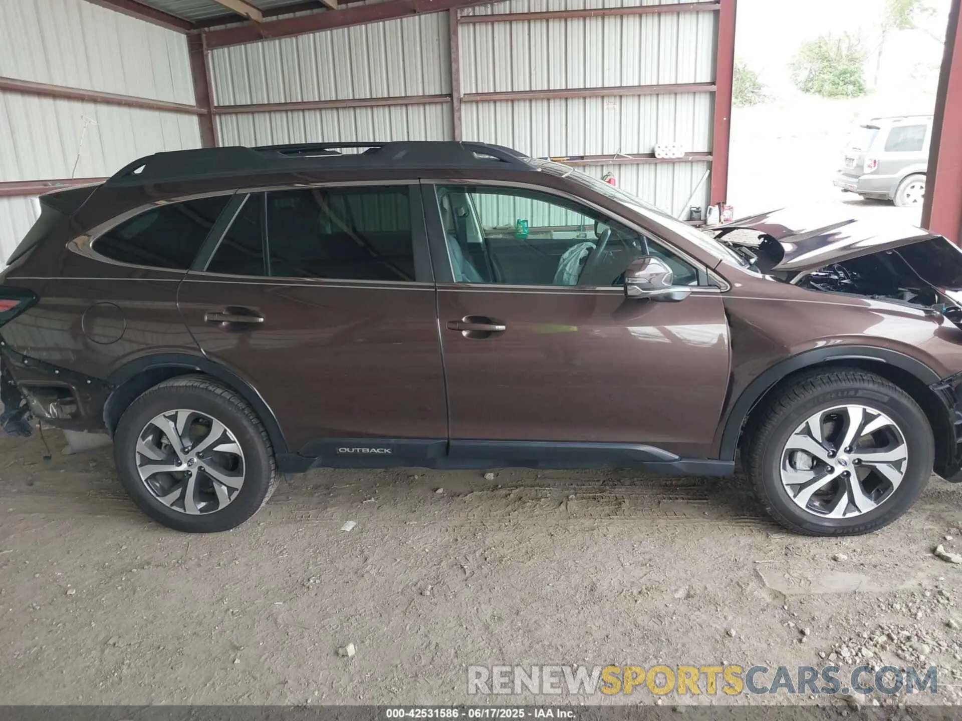 13 fotografías del automóvil dañado 4S4BTGND8M3207580 SUBARU OUTBACK 2021