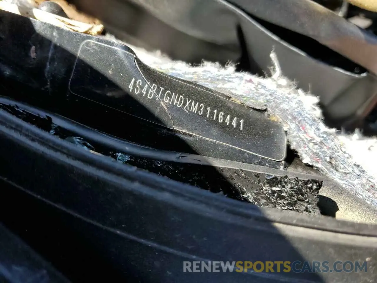 12 fotografías del automóvil dañado 4S4BTGNDXM3116441 SUBARU OUTBACK 2021