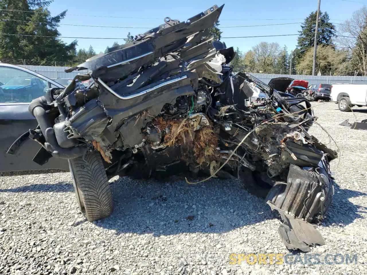 5 fotografías del automóvil dañado 4S4BTGNDXM3116441 SUBARU OUTBACK 2021