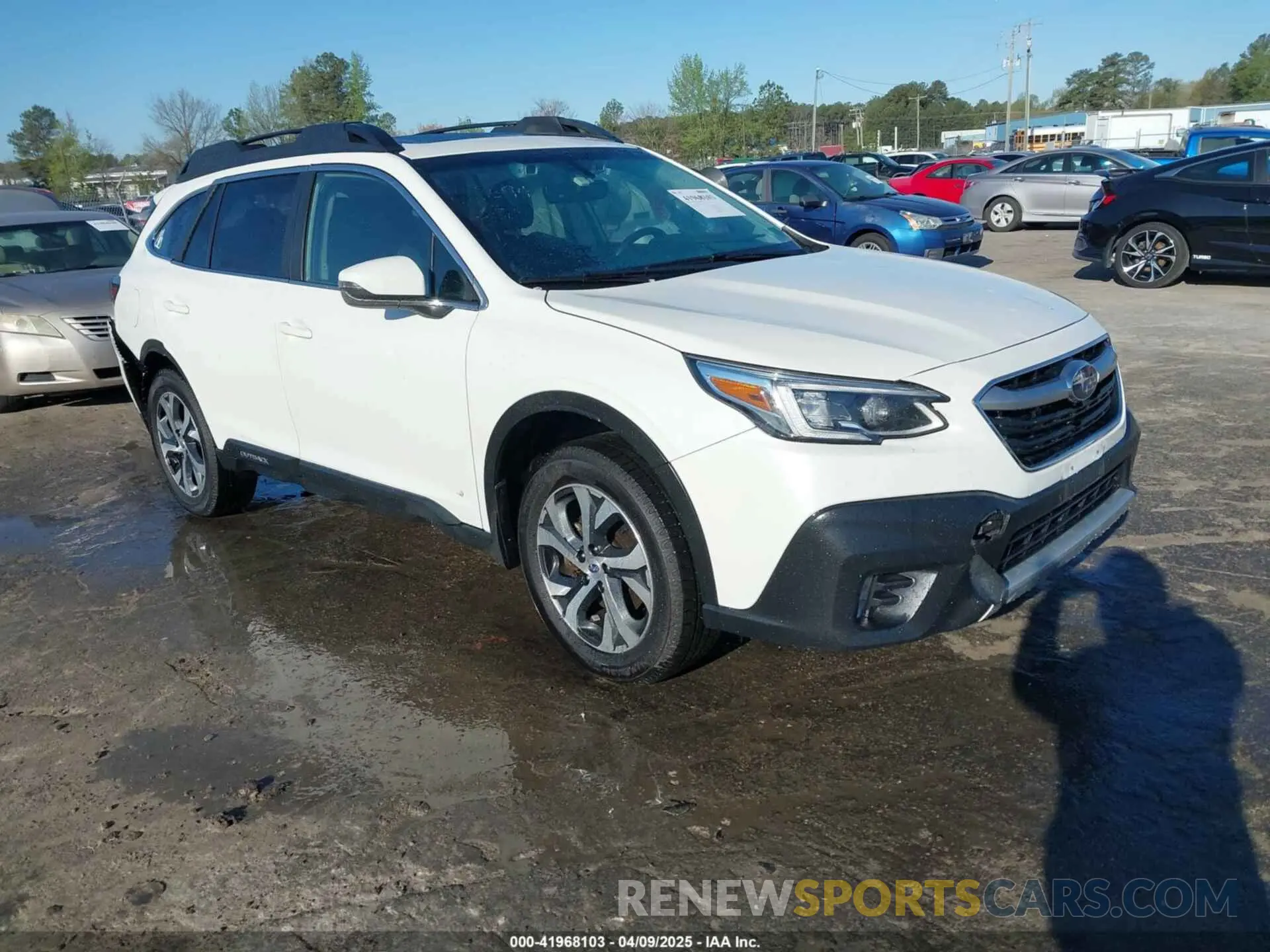 1 fotografías del automóvil dañado 4S4BTGNDXM3186330 SUBARU OUTBACK 2021