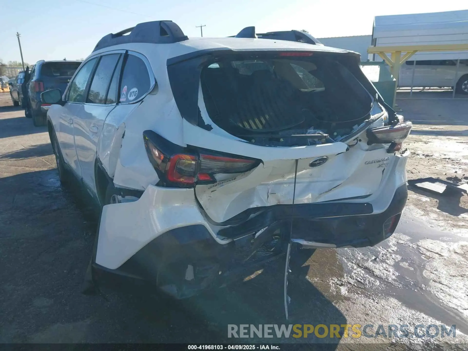 6 fotografías del automóvil dañado 4S4BTGNDXM3186330 SUBARU OUTBACK 2021