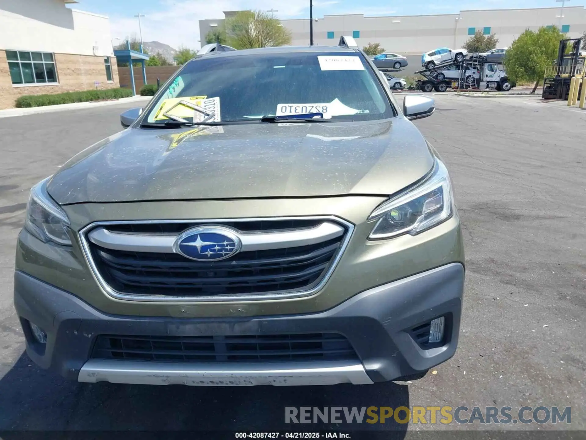13 fotografías del automóvil dañado 4S4BTGPD0M3108667 SUBARU OUTBACK 2021