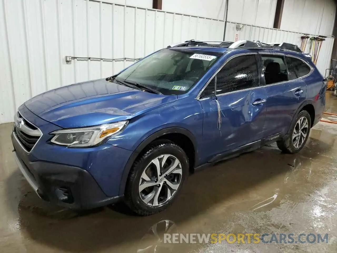 1 fotografías del automóvil dañado 4S4BTGPD4M3169293 SUBARU OUTBACK 2021