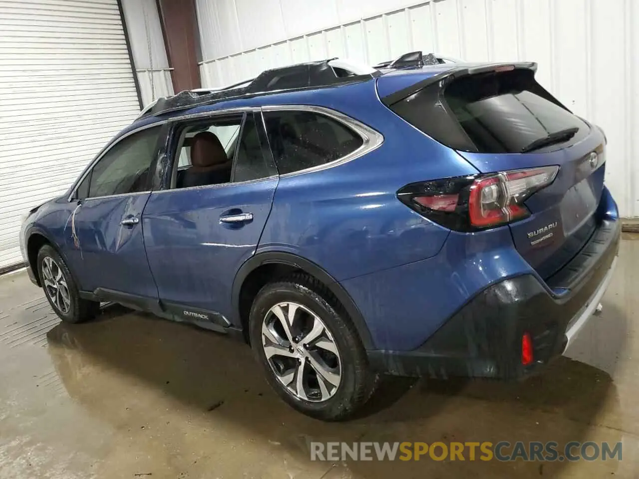 2 fotografías del automóvil dañado 4S4BTGPD4M3169293 SUBARU OUTBACK 2021