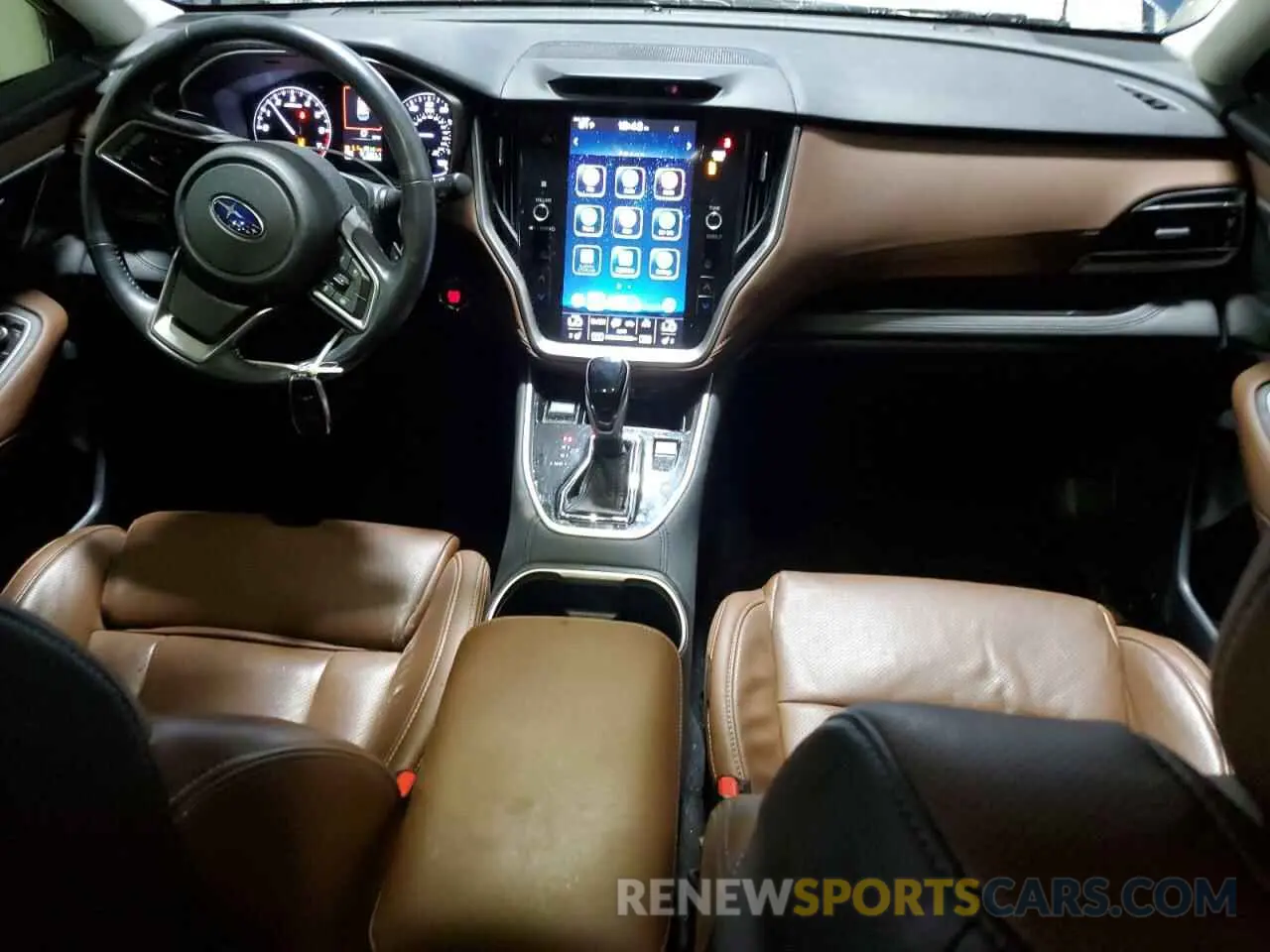 8 fotografías del automóvil dañado 4S4BTGPD4M3169293 SUBARU OUTBACK 2021