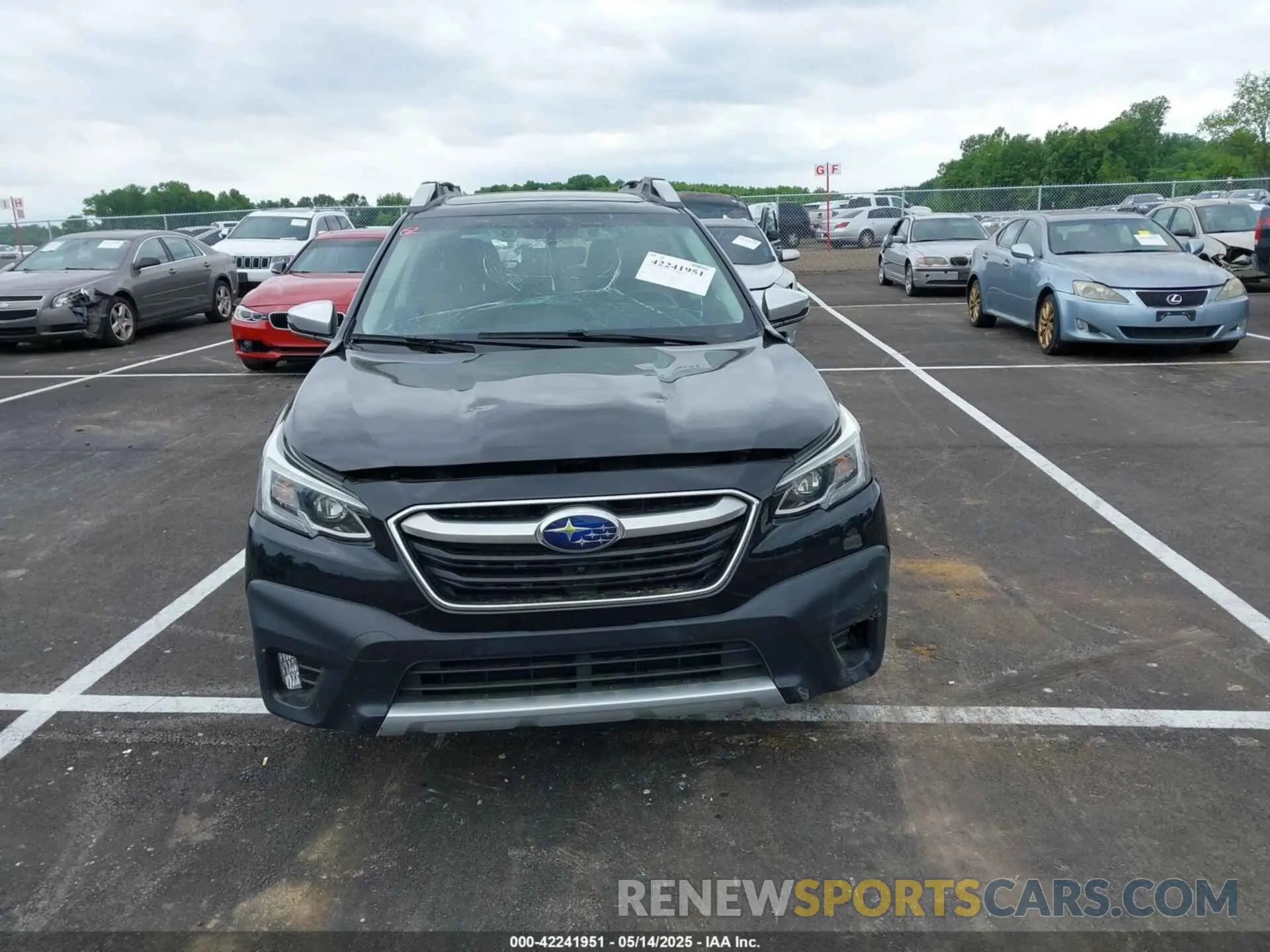 12 fotografías del automóvil dañado 4S4BTGPD6M3116384 SUBARU OUTBACK 2021