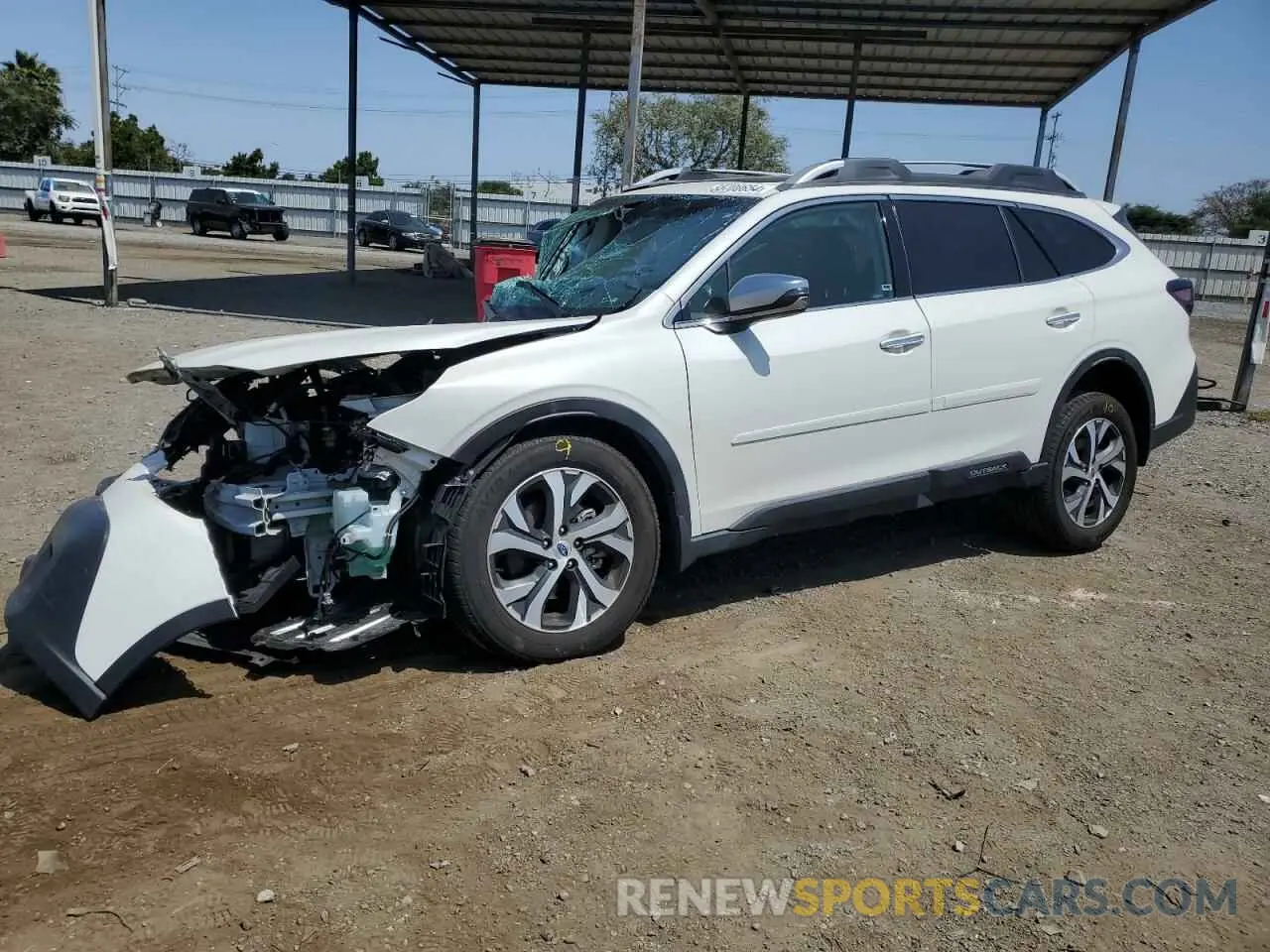 1 fotografías del automóvil dañado 4S4BTGPD6M3197029 SUBARU OUTBACK 2021