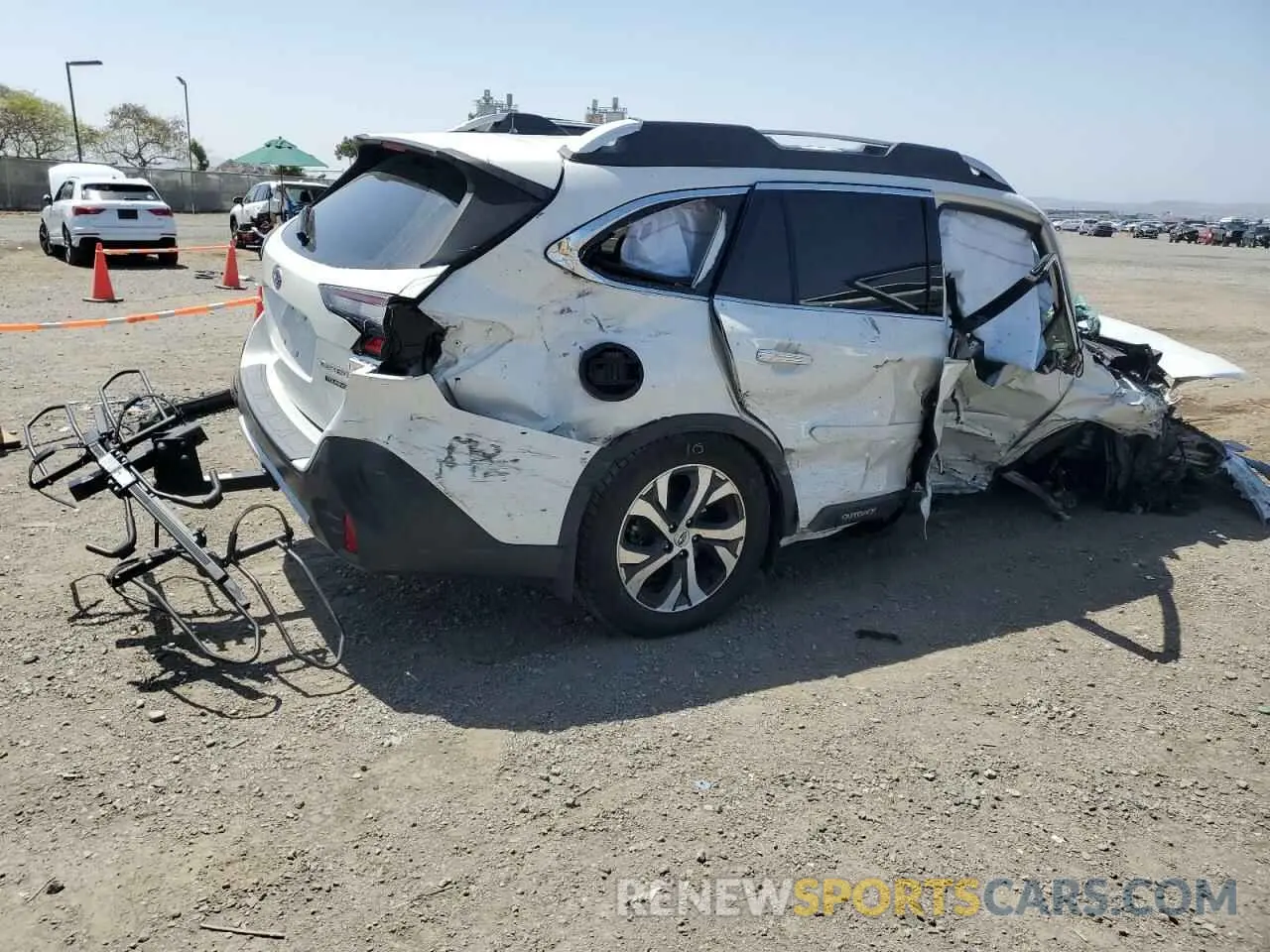3 fotografías del automóvil dañado 4S4BTGPD6M3197029 SUBARU OUTBACK 2021