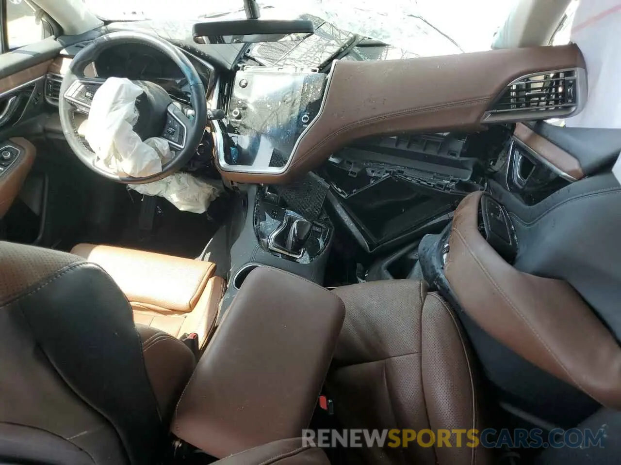 8 fotografías del automóvil dañado 4S4BTGPD6M3197029 SUBARU OUTBACK 2021