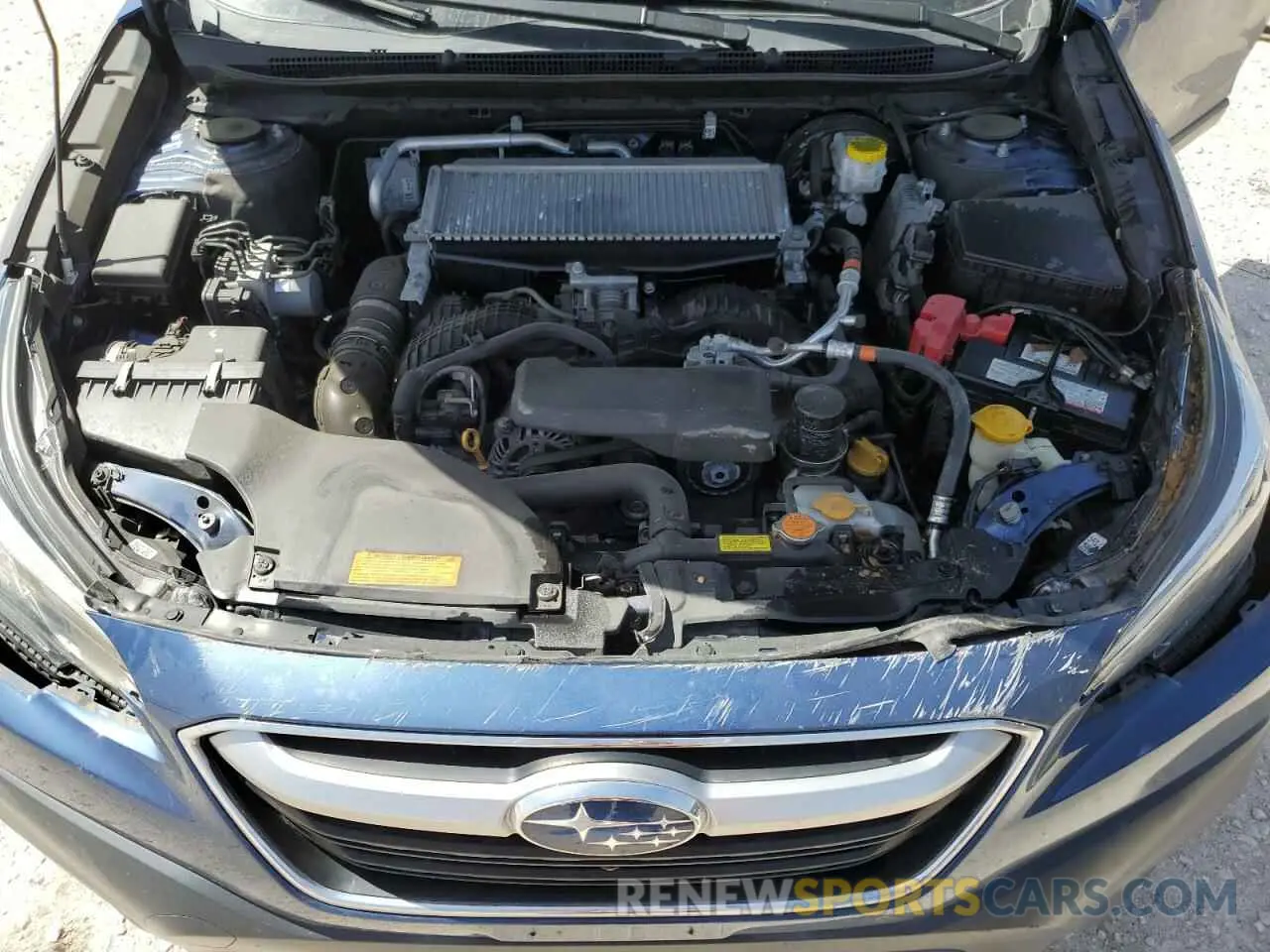 12 fotografías del automóvil dañado 4S4BTGPD7M3110383 SUBARU OUTBACK 2021