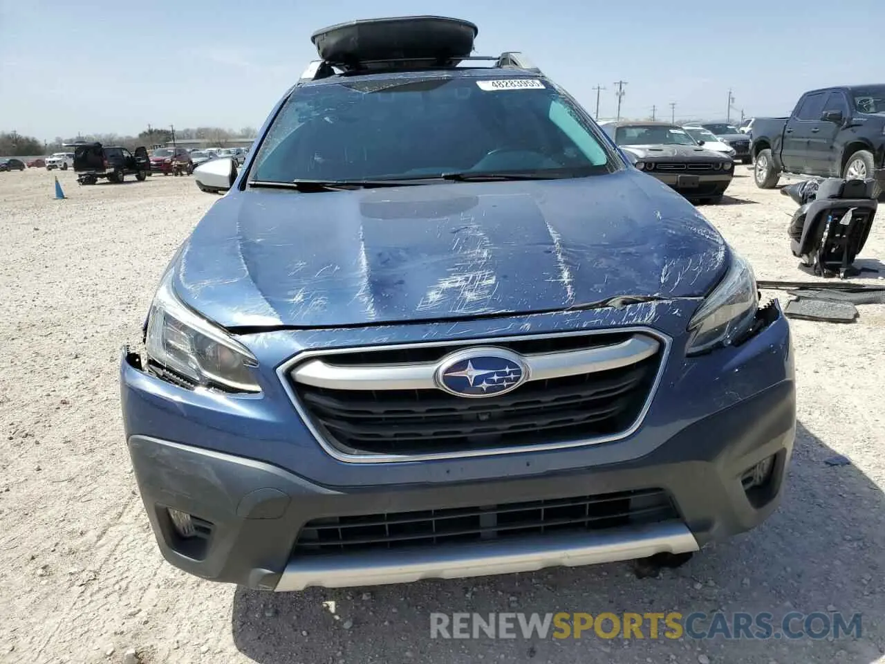 5 fotografías del automóvil dañado 4S4BTGPD7M3110383 SUBARU OUTBACK 2021