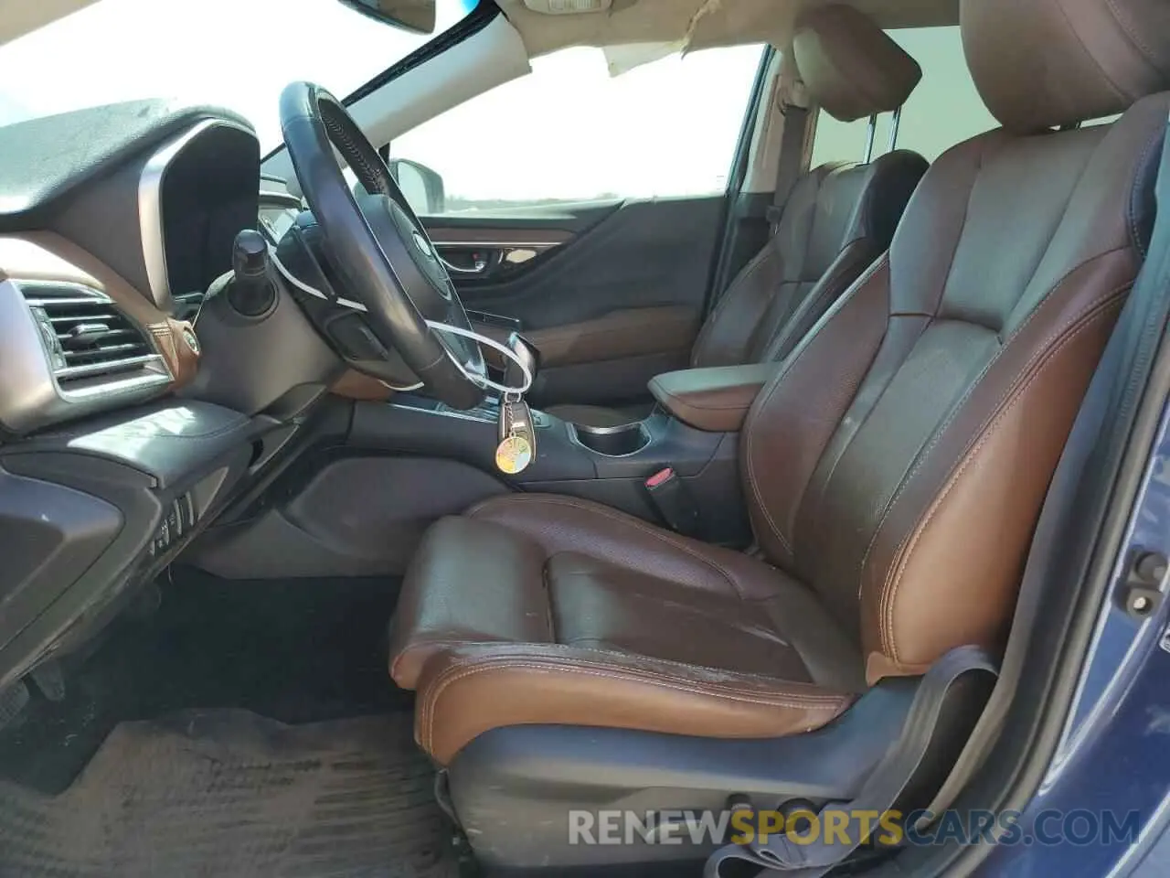 7 fotografías del automóvil dañado 4S4BTGPD7M3110383 SUBARU OUTBACK 2021