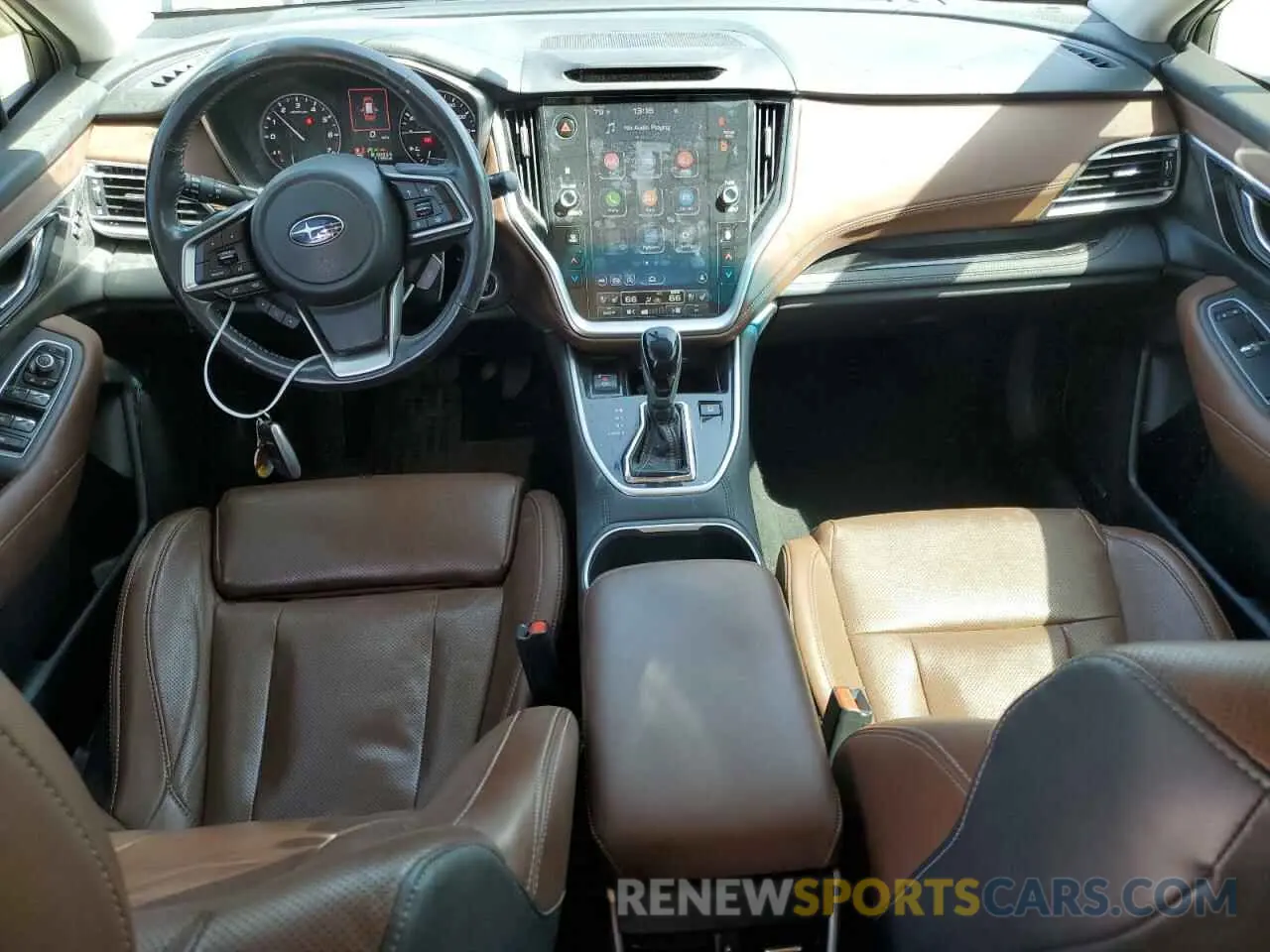 8 fotografías del automóvil dañado 4S4BTGPD7M3110383 SUBARU OUTBACK 2021