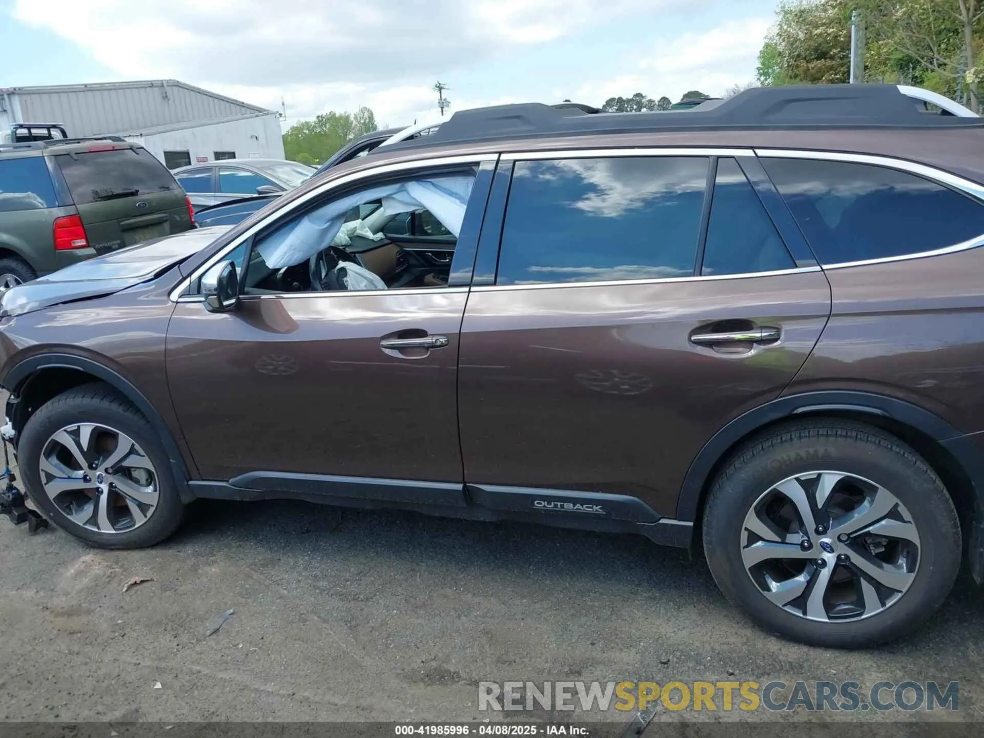 14 fotografías del automóvil dañado 4S4BTGPDXM3120146 SUBARU OUTBACK 2021