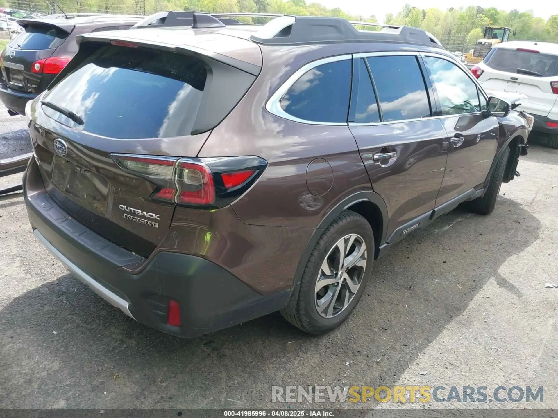 4 fotografías del automóvil dañado 4S4BTGPDXM3120146 SUBARU OUTBACK 2021