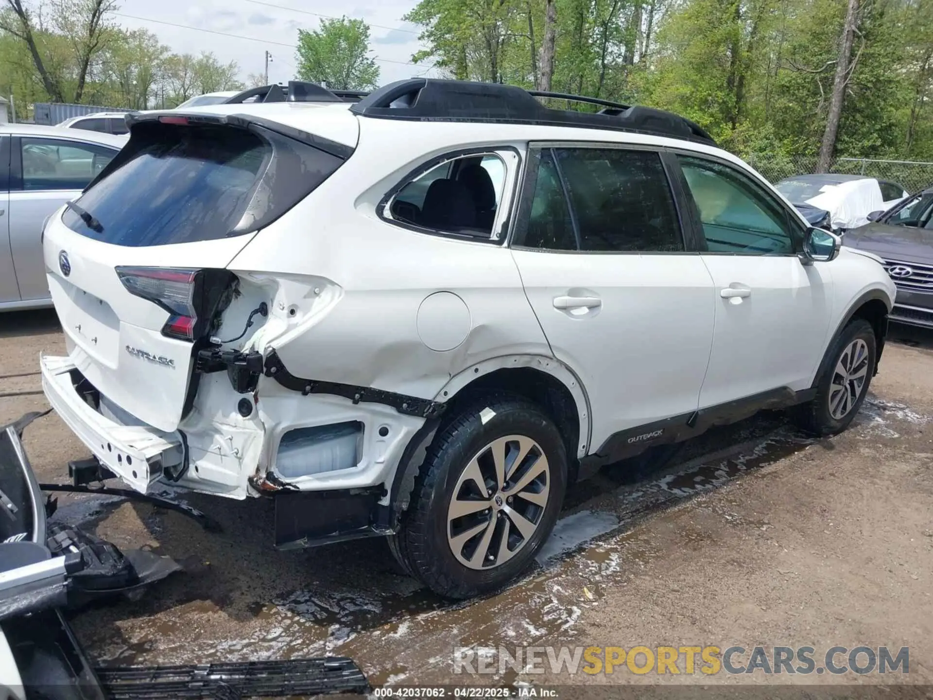 4 fotografías del automóvil dañado 4S4BTACC1N3247458 SUBARU OUTBACK 2022