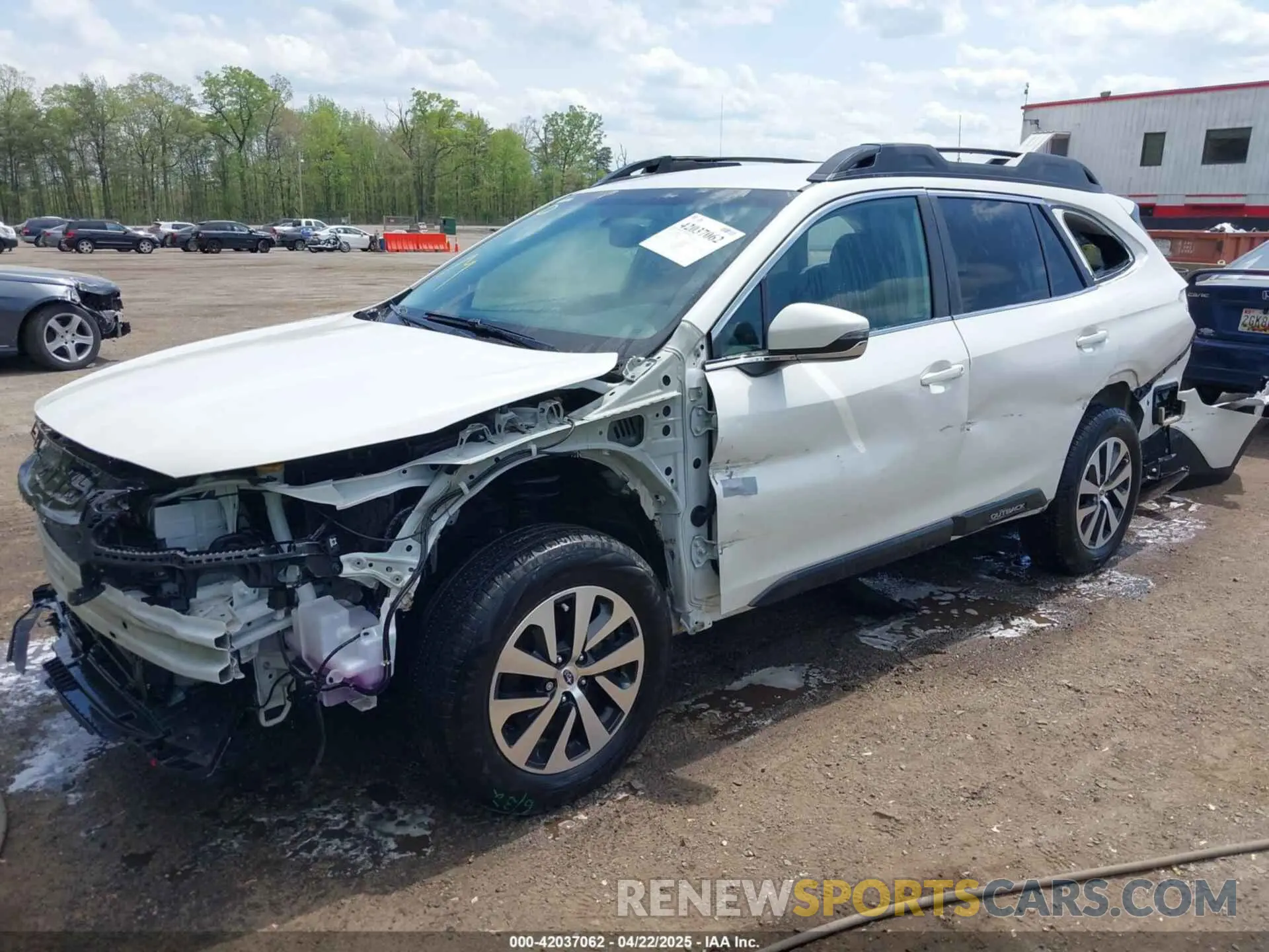 6 fotografías del automóvil dañado 4S4BTACC1N3247458 SUBARU OUTBACK 2022
