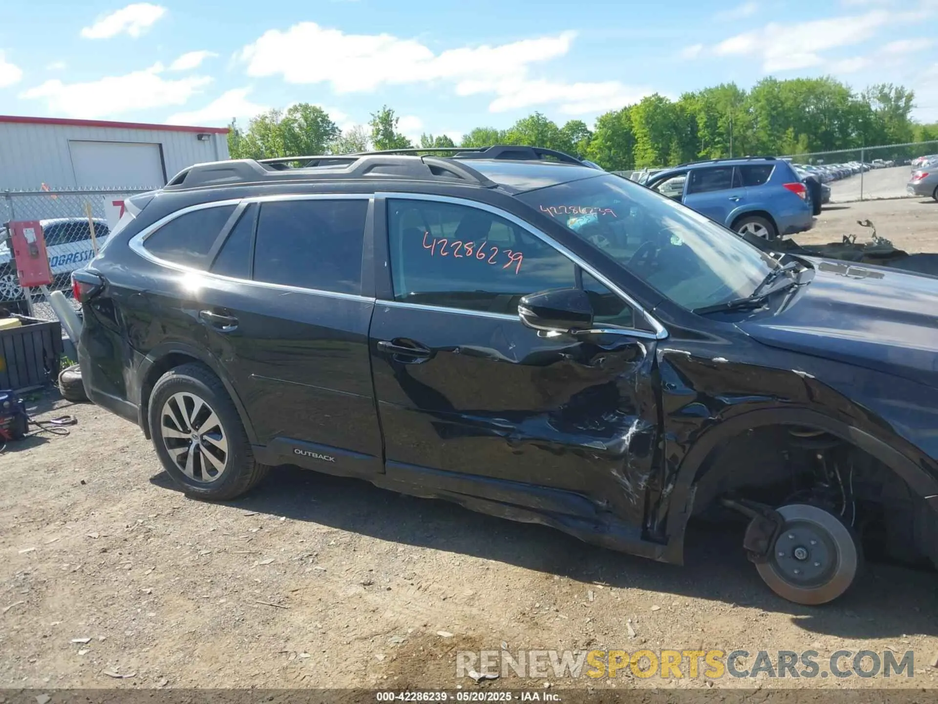 12 fotografías del automóvil dañado 4S4BTACC2N3259098 SUBARU OUTBACK 2022