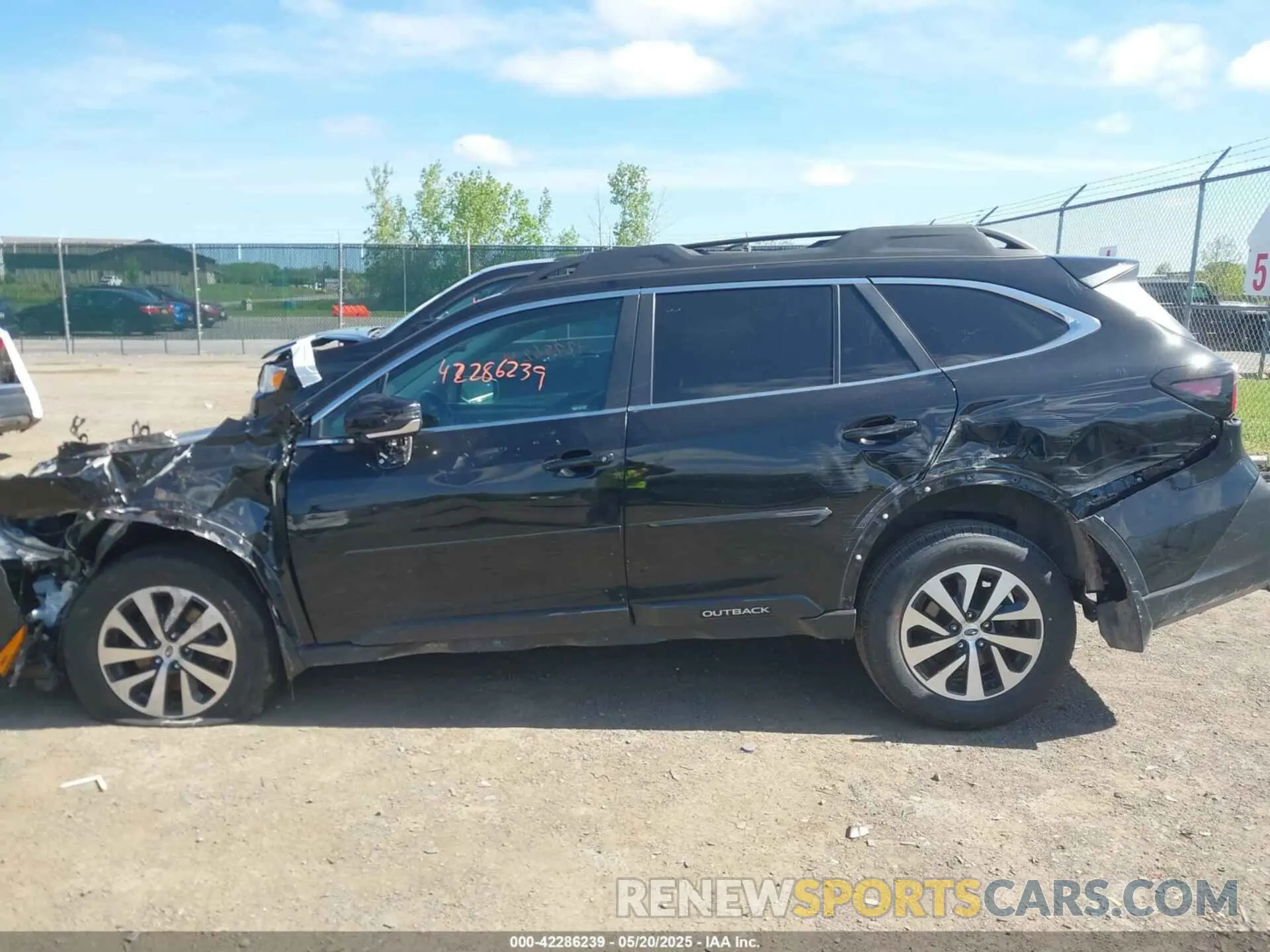 15 fotografías del automóvil dañado 4S4BTACC2N3259098 SUBARU OUTBACK 2022