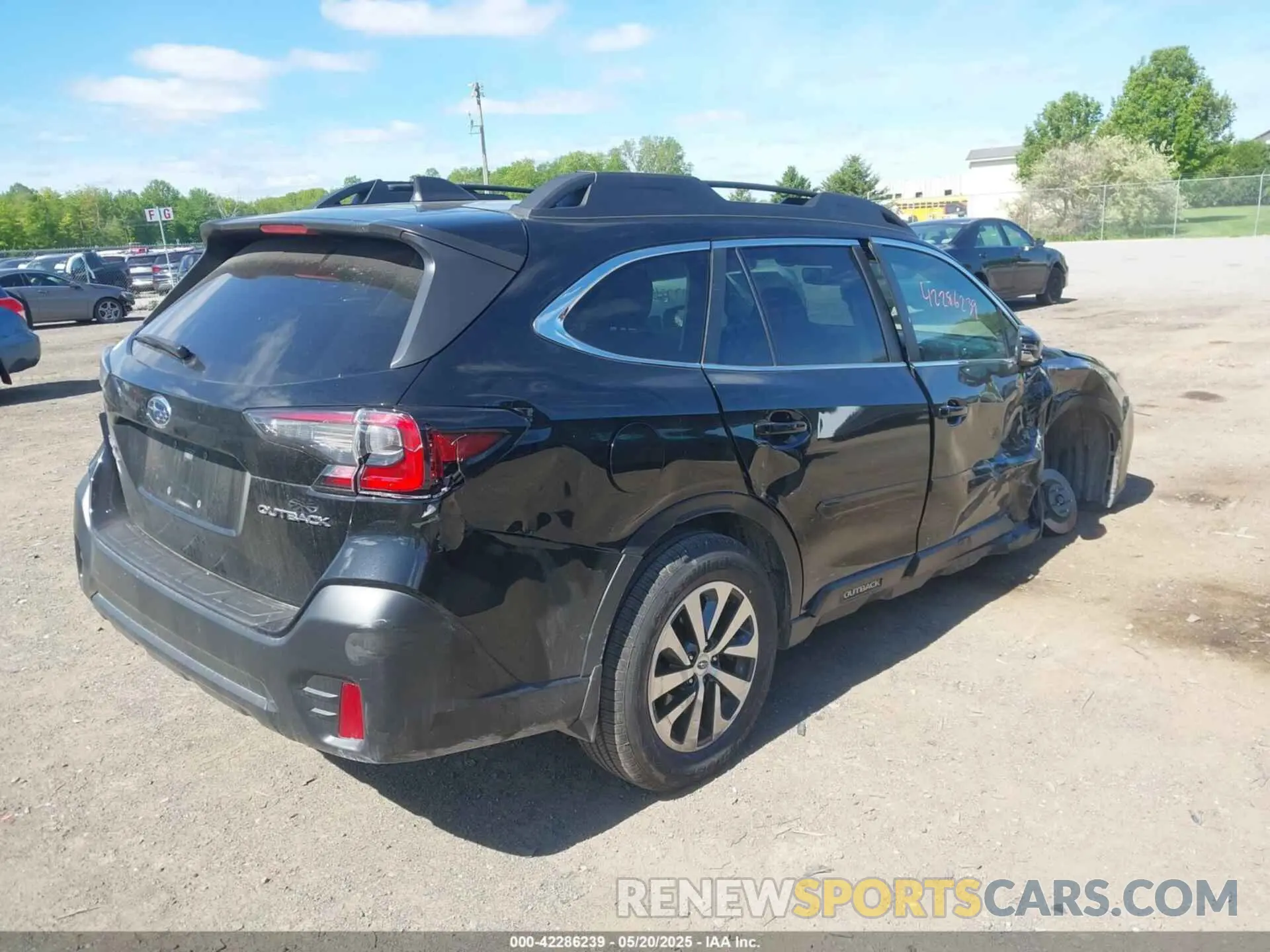 4 fotografías del automóvil dañado 4S4BTACC2N3259098 SUBARU OUTBACK 2022