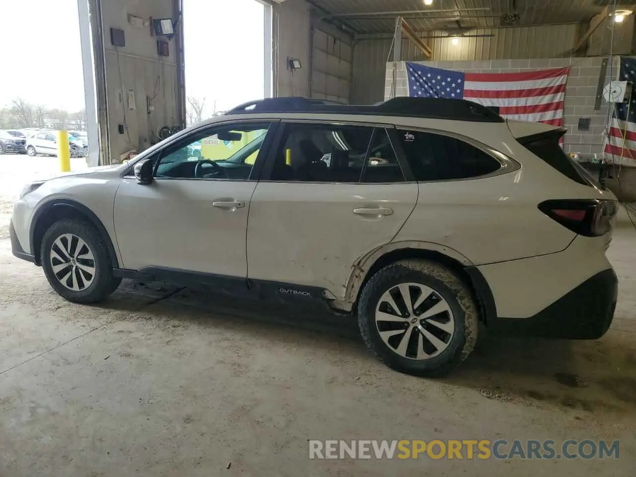 2 fotografías del automóvil dañado 4S4BTACC4N3126553 SUBARU OUTBACK 2022