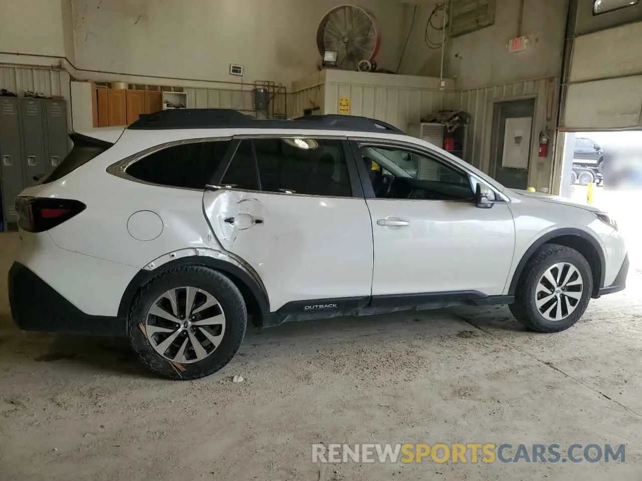 3 fotografías del automóvil dañado 4S4BTACC4N3126553 SUBARU OUTBACK 2022