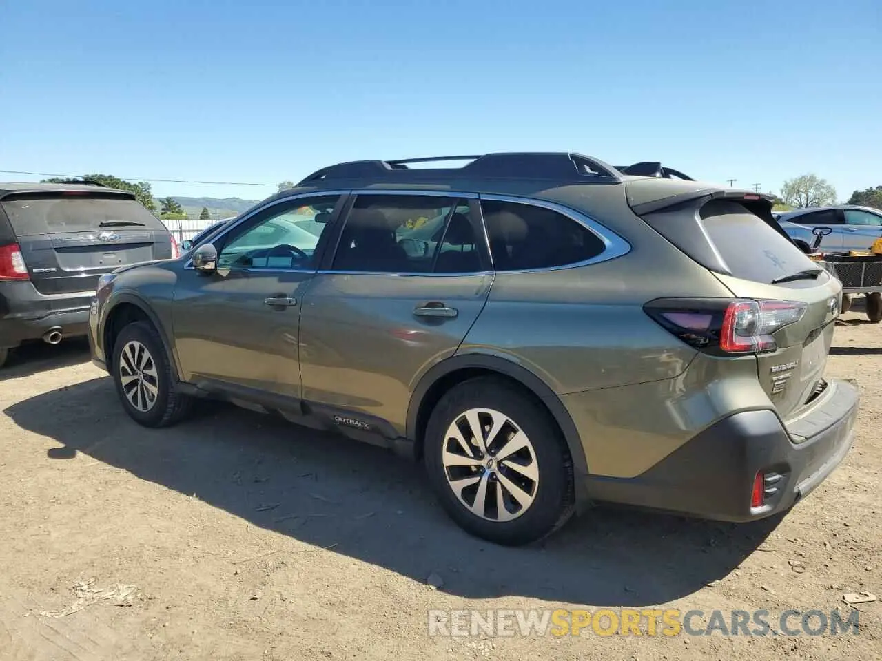 2 fotografías del automóvil dañado 4S4BTACC4N3135804 SUBARU OUTBACK 2022