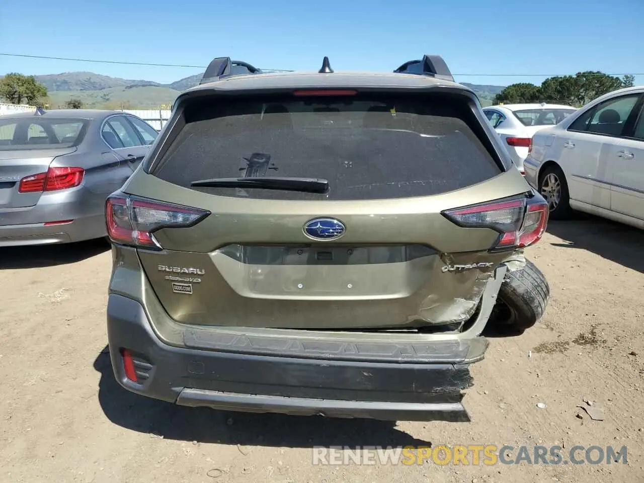6 fotografías del automóvil dañado 4S4BTACC4N3135804 SUBARU OUTBACK 2022