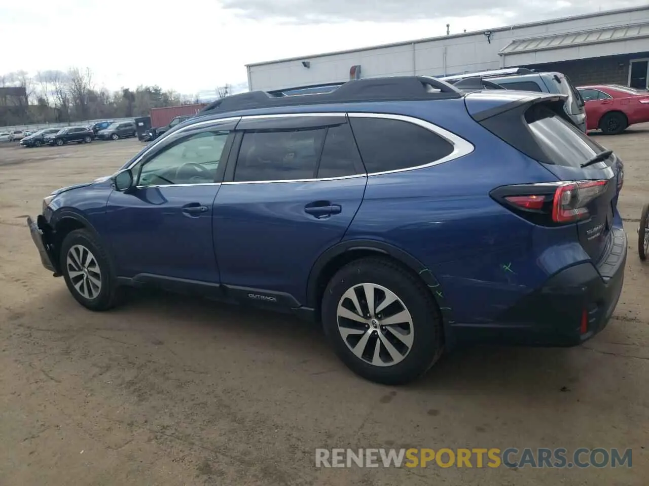 2 fotografías del automóvil dañado 4S4BTACC7N3128071 SUBARU OUTBACK 2022