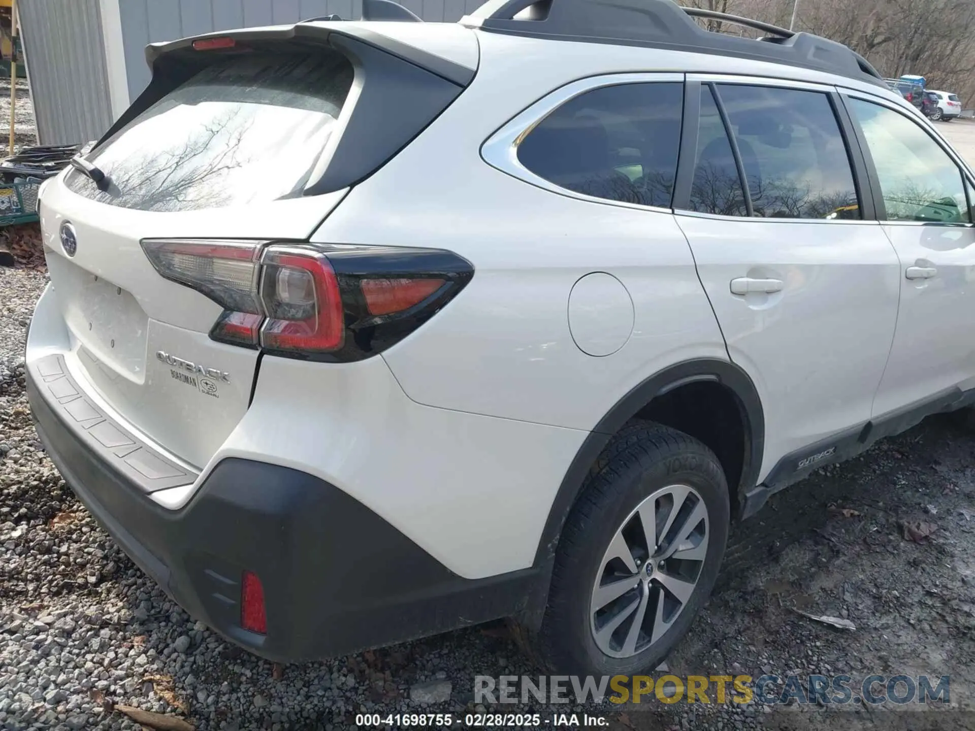 20 fotografías del automóvil dañado 4S4BTACC7N3175844 SUBARU OUTBACK 2022