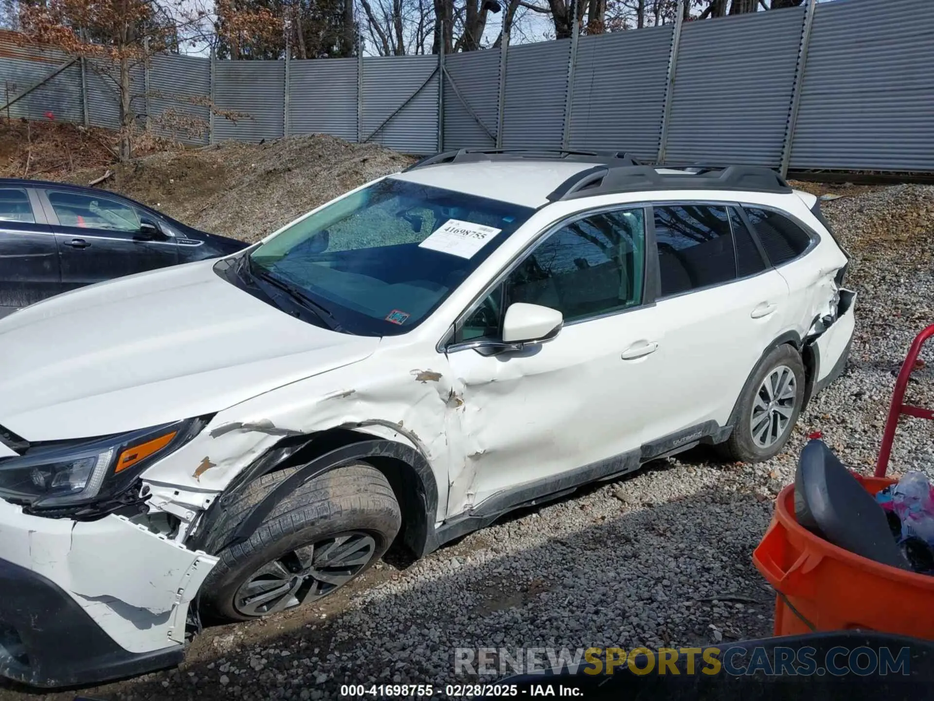 6 fotografías del automóvil dañado 4S4BTACC7N3175844 SUBARU OUTBACK 2022