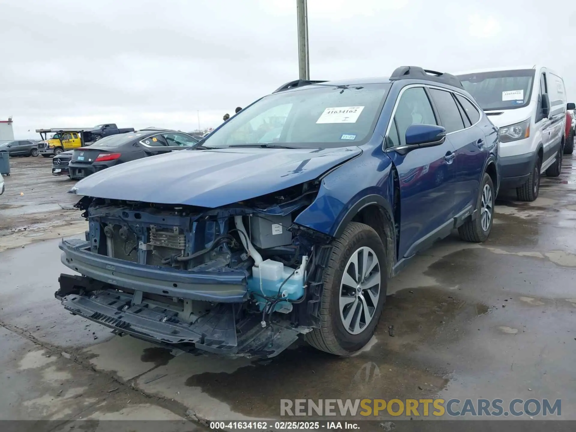 2 fotografías del automóvil dañado 4S4BTACC8N3143078 SUBARU OUTBACK 2022